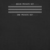 Black heather PKEY 04 funny cybersecurity t-shirt, view 8