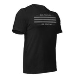 Black heather PKEY 04 funny cybersecurity t-shirt, view 6