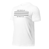 White PKEY 04 funny infosec t-shirt, view 9