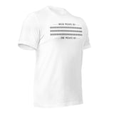 White PKEY 04 funny infosec t-shirt, view 10